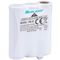 Midland PB-X7 Ni-MH 1000 mAh baterija XT70 radijo imtuvams