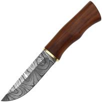 Njord Oskar Damast Bushcraft Peilis su fiksuotu ašmeniu