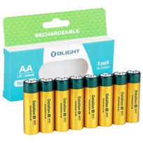 Olight Ostation B Pro NiMH AA 1,2V 2100 mAh Akumuliatorius, 8 vnt.