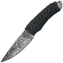 Takumitak Nighthawk Damascus/Olive Peilis su fiksuotu ašmeniu