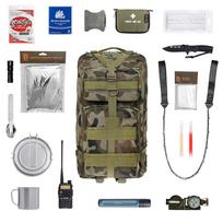 Badger Outdoor Recon 40 L wz.93 Pantera PL Woods didelė evakuacijos kuprinė - su įranga