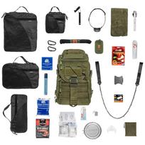 Badger Outdoor Sarge 30 l alyvuogių evakuacinis kuprinė - su įranga