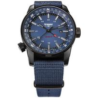 TRASER P68 PATHFINDER GMT TS LAIKRODIS - MĖLYNAS