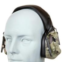 Aktyvūs klausos apsaugos įrenginiai Wosport HD-12 IPSC Gen. 5 - MultiCam