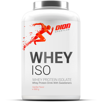Dion WHEY ISO Išrūgų baltymų izoliatas (WPI) 800 g Braškių sk.