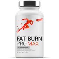 Dion FAT BURN MAX Riebalų degintojas – Maksimalus efektas 120 kapsulės
