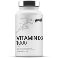 Dion VITAMIN D3 1000 Sport 30 kapsulės