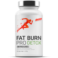 Dion FAT BURN Detox 60 kapsulės