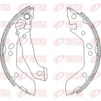 Būgninių stabdžių kaladėlių komplektas REMSA 4140.00