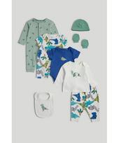 MOTHERCARE komplektas kūdikiui 8 vnt., AX67401, 68 cm