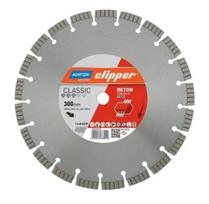 125x22,23mm Deimantinis pjovimo diskas betonui NORTON Clipper CLASSIC BETON TURBO