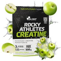 Olimp Rocky Athletes Creatine 500 g. (Kreatino monohidratas milteliais) - Sour Apple Punch skonis