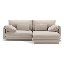 Kampinė sofa smėlio spalvos (su dešiniuoju kampu) Torino – Micadoni Home