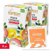 Vaisių arbata Persikų limonadas, maišeliuose (popieriniuose vokuose), Tarlton, 2x(1,5g x 20vnt.)
