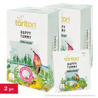 Žolelių arbata Happy Tummy - Laimingas pilvukas, maišeliuose (folijos konvertuose), Tarlton, 2x(1,5g x 20vnt.)