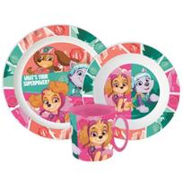 Paw Patrol vaikiškų indų rinkinys, 3 dalys