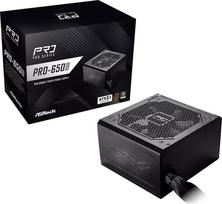 Asrock PRO-650B power supply unit 650 W 24-pin ATX ATX Black | PRO-650B | 4711581491649
