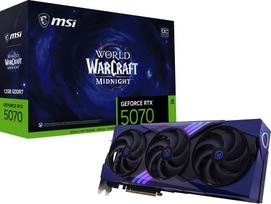 MSI GeForce RTX 5070 World of Warcraft Midnight Void Edition OC 12GB GDDR7 DLSS4 (G507012WMVEC) | 912-V532-251 | 4711377423809