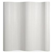 Kambario Skirtuvas, Bambuko Paravanas, 200x250 cm, Baltas