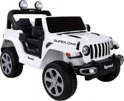 Lean Cars Elektromobilis FT-938 White 4x4 | Lean-15554 | 5905679070154