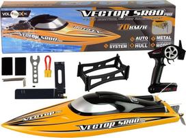 LeanToys Łódź R/C Brushless ARTR SR 80 PRO Żółta | 16219 | 5905679077665