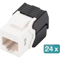 Digitus CAT 6 KEYSTONE MODUL UNSH-2 PCS SHIELDED TOOL-FREE CONNECTION DN-93603-24