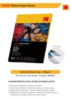 Kodak 180gsm 9.1 mil Glossy A4x25