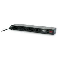 APC maitinimo juosta Rack PDU 1U 8x C13 2.5m (AP7921B) | AP7921B | 0731304331629
