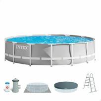 Išmontuojamas baseinas Intex Prism Frame 14.614 l Pilka 457 x 107 cm