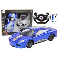 LEAN Toys RC Remote Control Car 1:16 Lights Blue