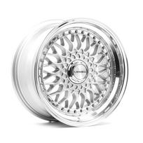 R16x9J 5x118 ET20 CB-73.1 GLOSS SILVER & POLISHED