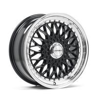 R16x7.5J 5x118 ET35 CB-73.1 GLOSS BLACK & POLISHED
