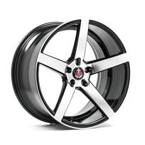 R18x8J 5x120 ET40 CB-72.6 GLOSS BLACK & POLISHED