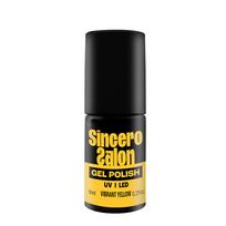 Gelinis nagų lakas "Sincero Salon", 6ml, VIBRANT YELLOW, 3716