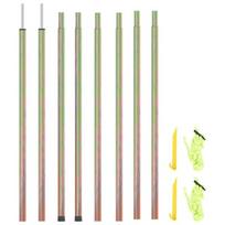 vidaXL Uždangos nuo saulės stulpai, 2vnt., 200cm, plienas