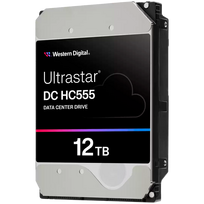 WESTERN DIGITAL WD Ultrastar DC HC555 12TB 512e SE, 3.5", 512MB, 7200 RPM, SATA, NP3, SKU: 0B48720