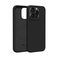 Etteri Silicone phone case with MagSafe support for iPhone 15 Pro, black
