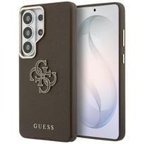 GUESS Etui Grained Big 4G Metal Logo for Samsung Galaxy S26 Ultra, brown