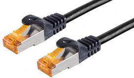 Brackton Kabelis Outdoor Patch S/FTP 40m CAT 6a Black