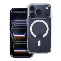 Roar Slim Defender phone case with MagSafe support for iPhone 17 Pro Max, transparent