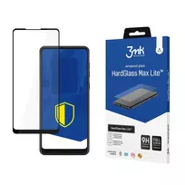 3mk Protection 3mk HardGlass Max Lite™ tempered glass screen protector for Samsung Galaxy A21s, Black