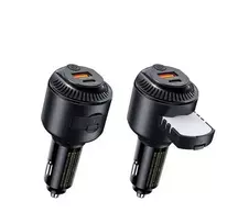 Remax Yatoy RCC353 car charger | 60W | PD, QC | USB-A, USB-C | black