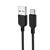 T-Phox data transfer and charging cable | USB-A to USB-C | 12W | 1.2m | black