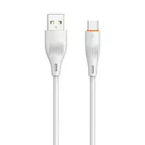 T-Phox X-LITE data transfer and charging cable | USB-A to USB-C | 15W | 1m | white