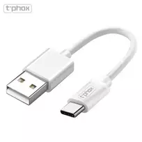 T-Phox EXCEED data transfer and charging cable | USB-A to USB-C | 15W | 0.5m | white
