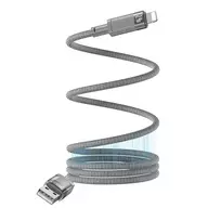 Yesido CA174 data transfer and charging cable | USB-A to Lightning | 12W | 1m | gray