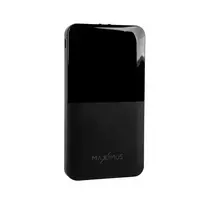 MAXXIMUS MX Roth Power Bank | 10,000 mAh | 10W | USB-A, Micro USB | LED Display, LED flashlight | black