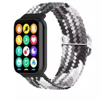 Telcon Braided Strap Mi Band 8 Pro/M8 Pro (12) Black and White
