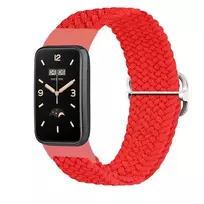 Telcon Braided smartwatch strap for Xiaomi Mi Band 7 Pro | Nylon | red