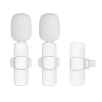 OEM Wireless lavalier microphone Lightning dual (set of 2) K1 white